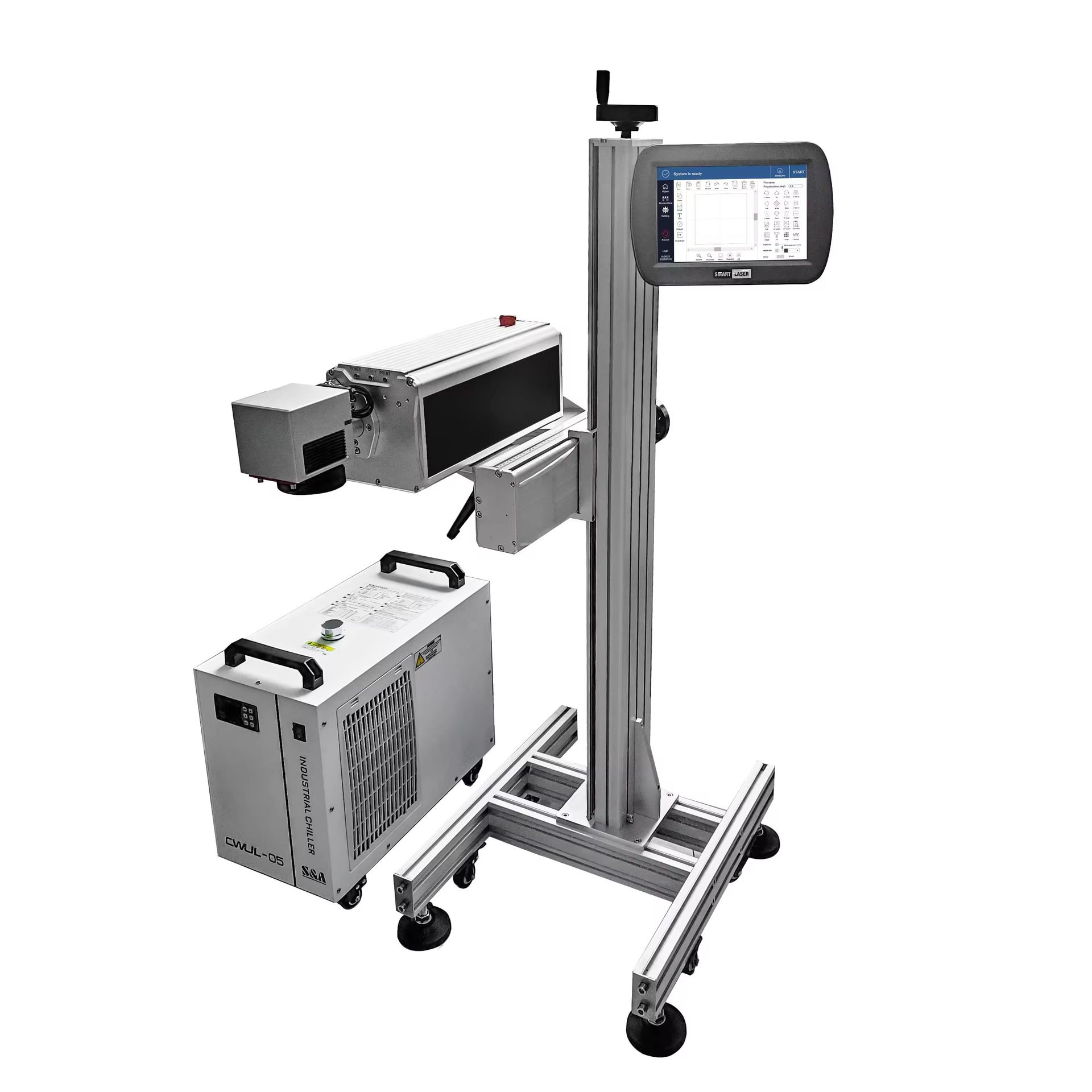 Βιομηχανικό laser σήμανσης VZJET