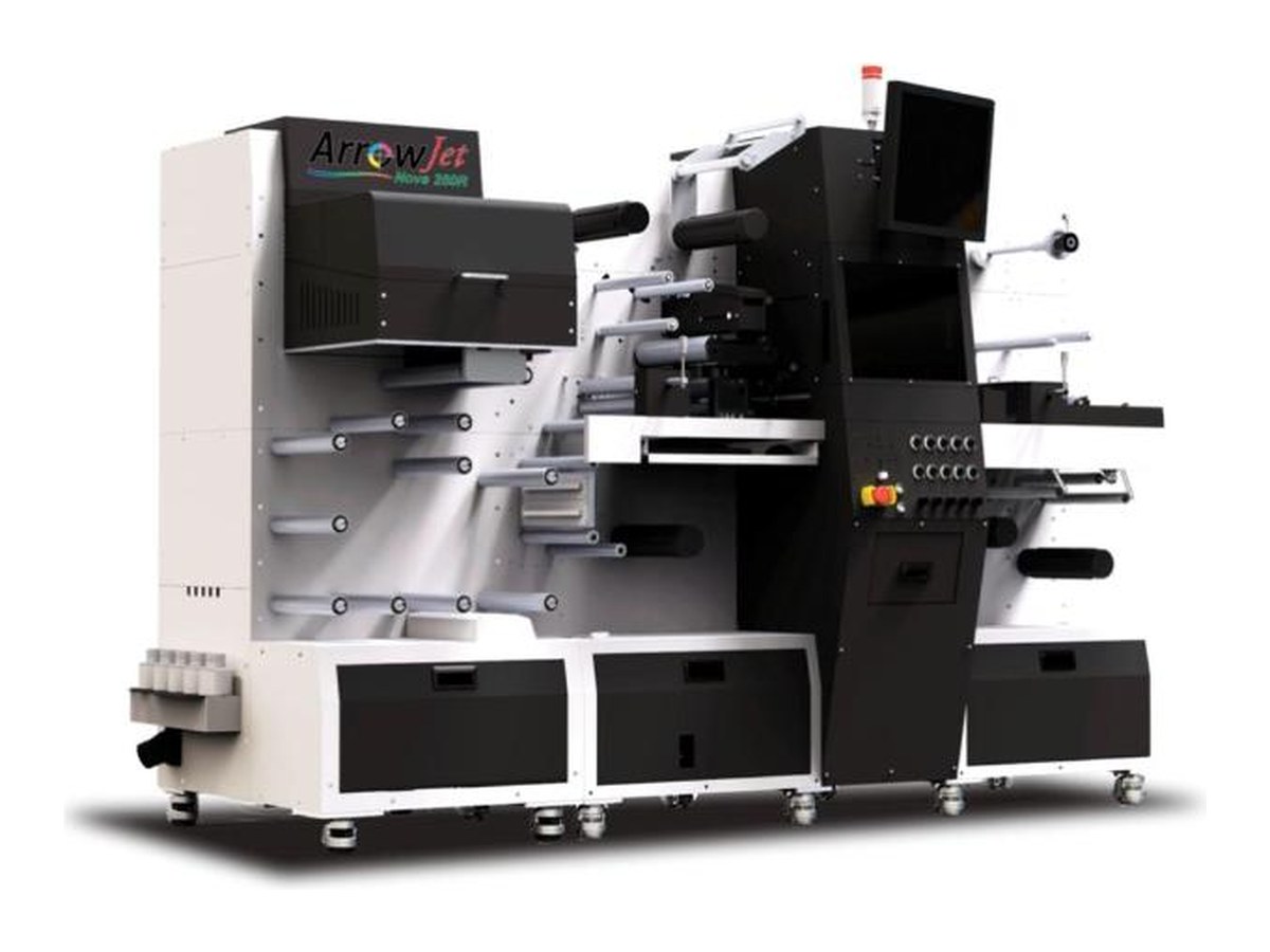 ArrowJet Nova 250R: εκτύπωση και κοπή με laser σε ένα πέρασμα